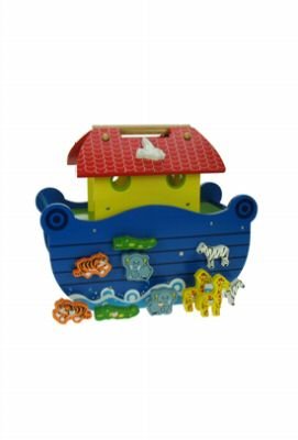 Childrens Toyshop  Toys : Noah's Ark Shape Sorter & Magnetic Play 3+ - Wooden Toy