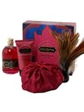 Kama Sutra Treasure Trove Gift Tin   Full Sized Honey Dust, Oil or Love & Pleasure Balm, Raspberry Kiss