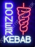 Quality Flashing Doner Kebab Catering Led New Shop Signs