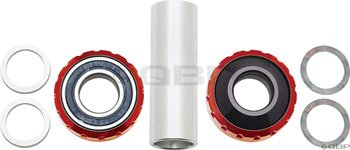 Profile Racing Red Outboard Bearing Bottom Bracket