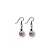 MLB Chicago Cubs Mini Baseball Dangler Earrings
