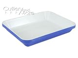 Emile Henry 12.5 x 10 Rectangular Baker - Azure Blue 1903 53