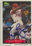 Scott Bryant, Chattanooga Lookouts - Phillies Affiliate Autographed Card