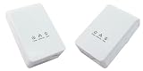 Ex-Pro 500Mbps Dual Home Plug - Mains Powerline Ethernet Adapter. Transfers any type of data.