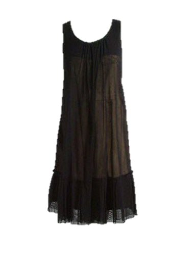 Womens Illusion Black Antique Gold Cocktail Dress