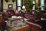 Barcelona Leather Sofa by Homelegance