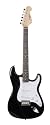 NEW Johnny Brook Standard (Strat) Electric Guitar Black