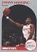 Danny Manning, Los Angeles Clippers, 1990 NBA Hoops Autographed Card