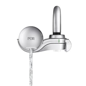 PUR 3-Stage Horizontal Faucet Mount Gray FM-9100B