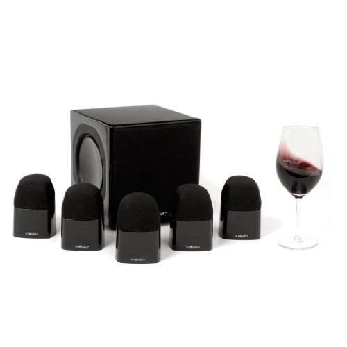 Mirage MX 5.1-Channel Miniature Home Theater Speaker System (Set of Six, Black) Mirage MX 5.1-Channel Miniature Home Theater Speaker System (Set of Six, Black)