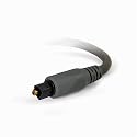 Cables To Go 98038 Premium Toslink Optical Digital Audio Cable (8 Feet, Black/Grey)
