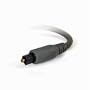 Cables To Go 98038 Premium Toslink Optical Digital Audio Cable (8 Feet, Black/Grey)