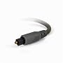 Cables To Go 98038 Premium Toslink Optical Digital Audio Cable (8 Feet, Black/Grey)
