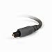 Cables To Go 98038 Premium Toslink Optical Digital Audio Cable (8 Feet, Black/Grey)
