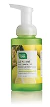 CleanWell All-Natural Antibacterial Foaming Hand Wash, Ginger Bergamot, 9.5-Ounce Bottle (Pack of 4)