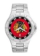 Chicago Blackhawks Mens Pro Ii Sterling Silver Bracelet Watch