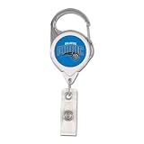 Orlando Magic Official Retractable Badge Holder Keychain