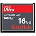SanDisk 16GB ULTRA CF Memory Card 30MB/s 200x (SDCFH-016G-A11, USA Retail Package)