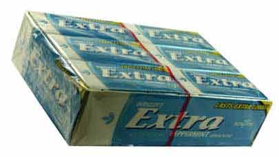 Extra Peppermint Sugarless Gum Plen - T - Pack (12 count) by Sugar-Free Candy