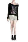 Miss Me Women's Guitar Top-Black-Large