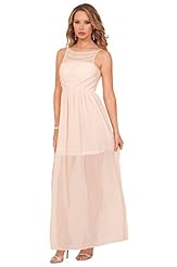 Sexy Empire   Waistline Sleeveless Cocktail High-Neck Sweetheart  Pleated Chiffon/Leather Party Dress/Maxi Dress  With Rhinestones