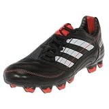 adidas Men's X P Absolion X Firm Ground Soccer Cleat,Black/White/Red,13.5 M