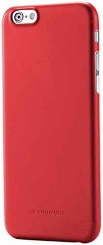 Iphone 6 Case (4.7") Shumuri: The Slim Extra Case for 6 - Ultra Thin Ultra Light Weight Premium (4.7") (Indian Red)