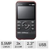 Samsung HMX-W300RN Rugged Full HD 1080p Pocket Camcorder (Red)