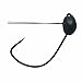 Gamakatsu Wacky Head Jig Hook-(Black, 1/0-1/8)