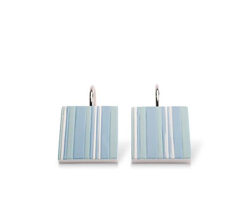 Blonder Home Accents Stripe 12-Shower Hooks