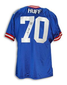 Sam Huff Signed New York Giants Jersey - HOF 82