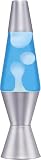 Lava Lite 10" Accent Lava Lamp - White/Blue/Silver