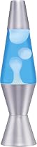 Lava Lite 10" Accent Lava Lamp - White/Blue/Silver