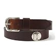 Tan Leather Belt Strap - Collegiate Series