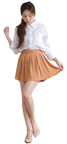 フレアー Ａライン キュロット ミニ タック入り スカート風 ショートパンツ ミニスカ