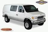 Bushwacker Extend A Fender Flares - , Front Set 1992 - 2006 Ford Econoline Van Sliding Door (Tire Coverage 2in.)