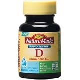 Nature Mad3E Vitamin D 1000Iu Liquid Softgels 90 Ct