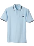 フレッドペリー M7157 THE 1957 FRED PERRY SHIRT ICE×NAVY×NAVY 105