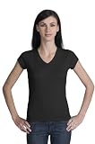 District Threads Ladies VNeck Tee DT204V