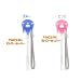 ★ストローホッパーキャップ 携帯用　ストラップ付　プッシュ式 PSHC5 ピンク[cosme]