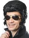 Elvis Wig (with sideburns) - Black