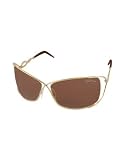 Roberto Cavalli - Roberto Cavalli Ade - Swarovski Crystal Serpent Metal Sunglasses gold/brown