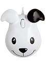 Pat Says Now Doggy optische Maus schnurgebunden schwarz-weiß