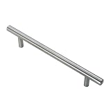 T-Bar Pull Satin Nickel 352mm