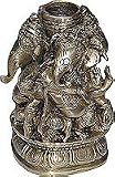 ShalinCraft Hindu Statue God Ganesa Collectibles Made in Brass - 4 faces 2.25 x 2.25 x 4