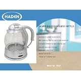 Haden Rapid Boil Cordless Glass Jug Kettle 1.8l 13007 (3kw)  from Phostgn