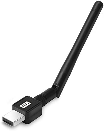 ITANDA USB Wifi 150mbps Wireless Adapter with Antenna for Win 10/8.1/8/7/XP/Vista
