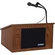 Amplivox S250-WT (Walnut) Tabletop Lectern