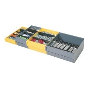 Plastic Storage Drawer 5 9/16 X 4 5/8 Gray. Package of 12 Plastic Storage Drawer 5-9/16 X 4-5/8 - Gray. Package of 12