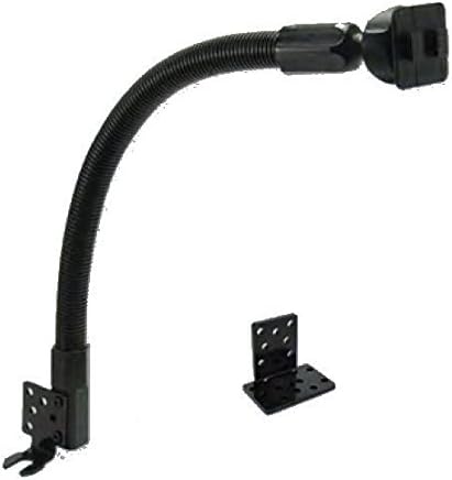 Car Seat Bolt Floor Gooseneck Mount for Edge Evolution CS2 CTS2, Juice CS2 CTS2 and Insight CS2 CTS2 Performance Monitors